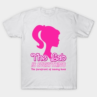 The Lab Is Everything The Forefront Of Saving Lives Groovy T-Shirt